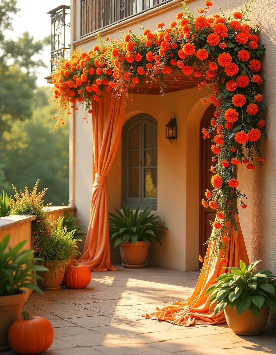outdoor flower decorations